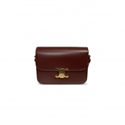 CELINE MEDIUM TEEN TRIOMPHE BAG 187363 (22.5*16.5*7.5cm)